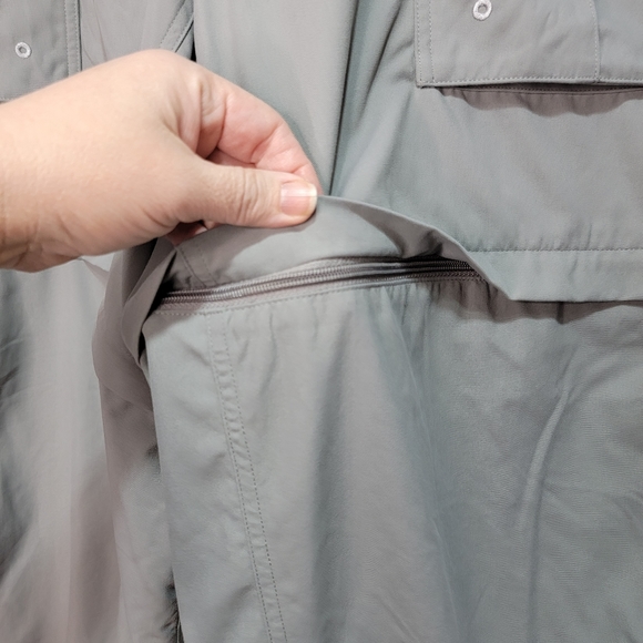 New! 10,000 Ft. Above Sea Level Men's Gray Size XXL Convertible Pants Inseam 32" - Picture 5 of 11